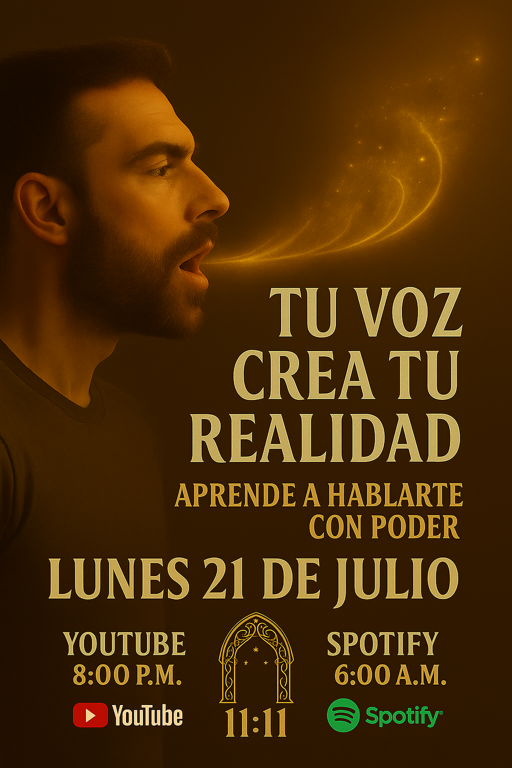 Cada palabra que pronuncias es una semilla...